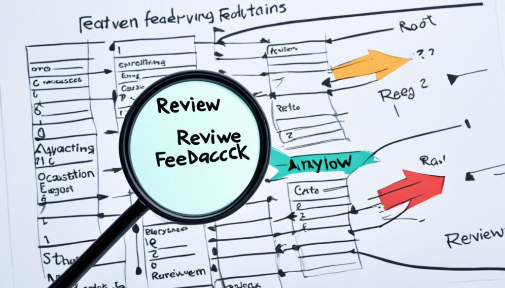 Review analysis for service improvement