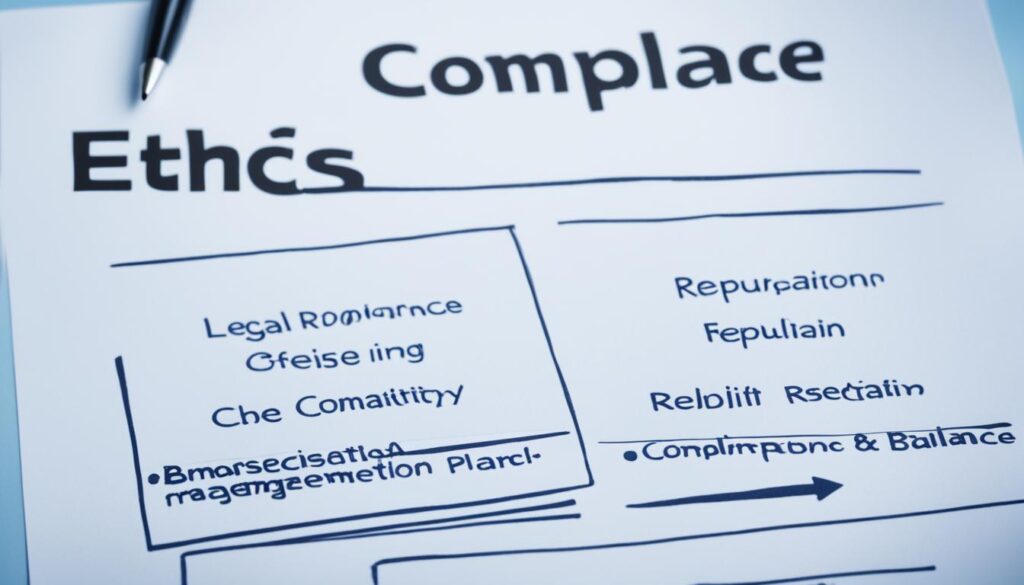 Ethical reputation management balance