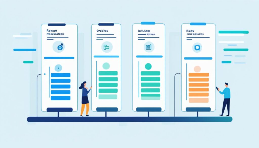 Review monitoring steps