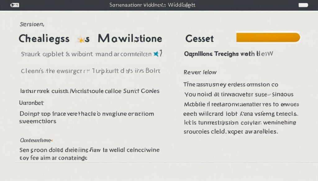 Mobile-friendly review widget design
