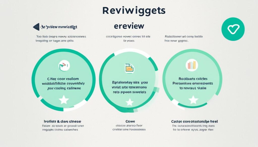 Review widget layout options