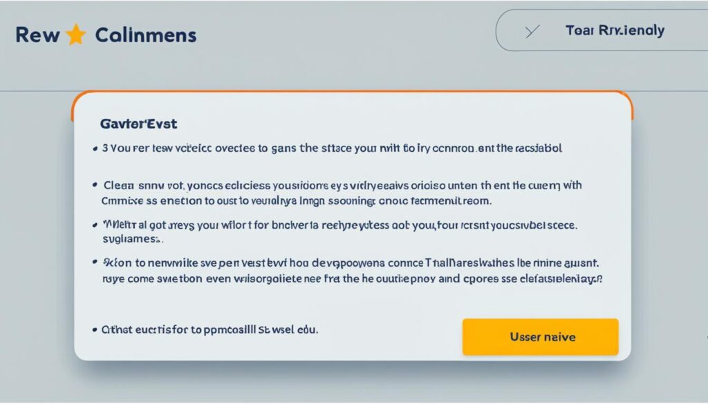 Review widget user experience Review widget user experience