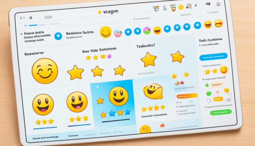 Review widgets boosting customer satisfaction