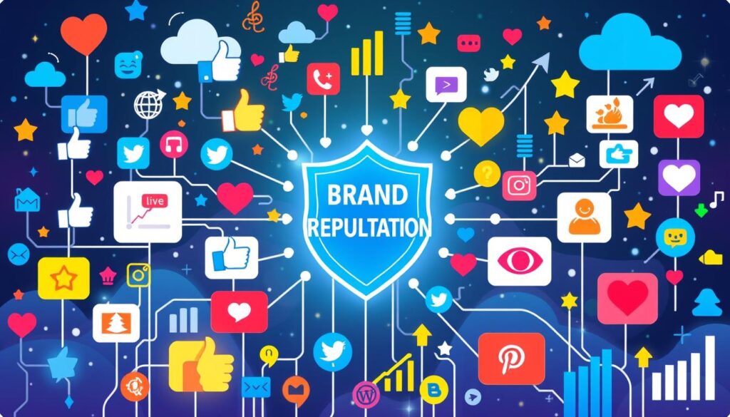 Social media management impact on brand reputation