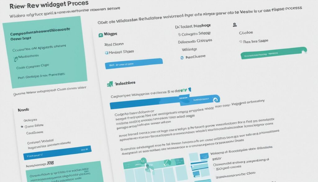 Widget integration process