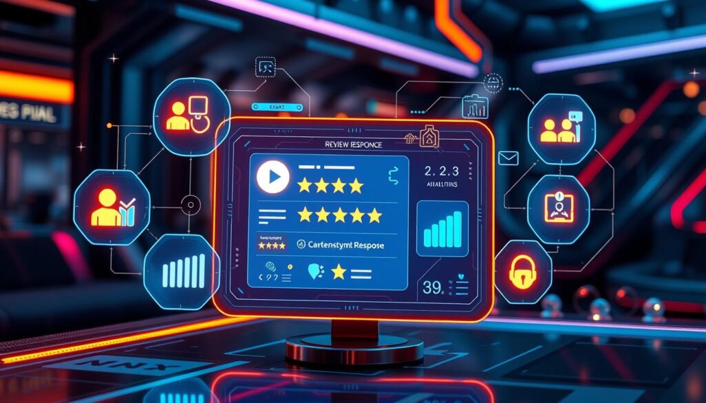 Automated review response tools