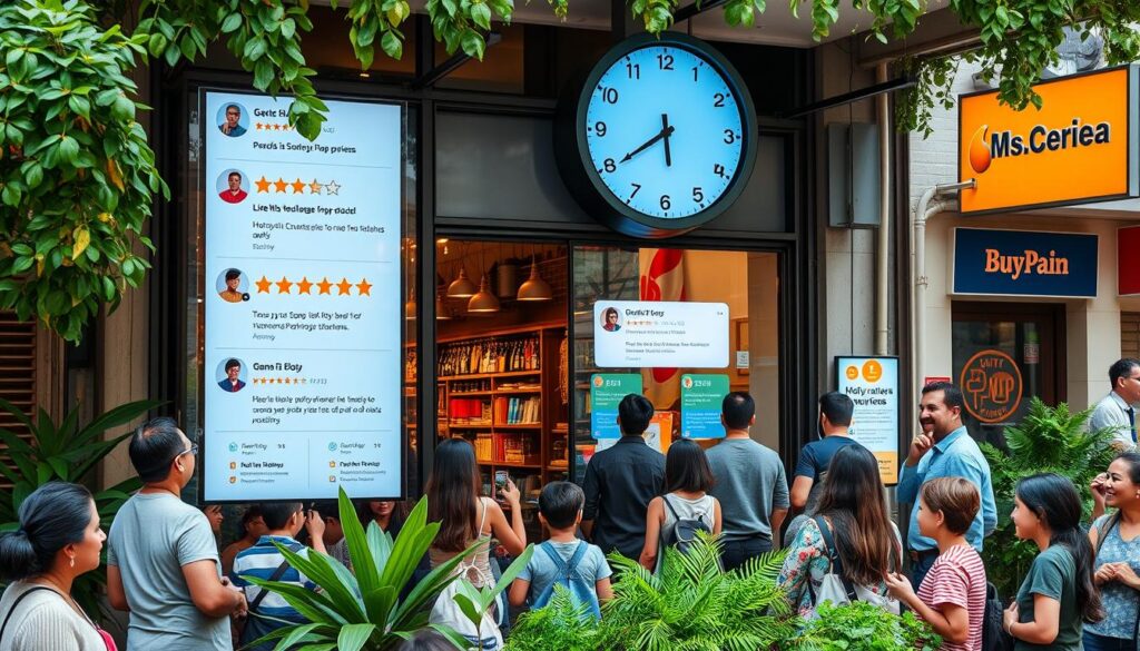 Local SEO and review responses