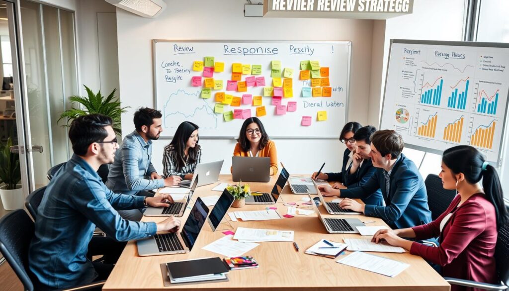 Review response strategy implementation