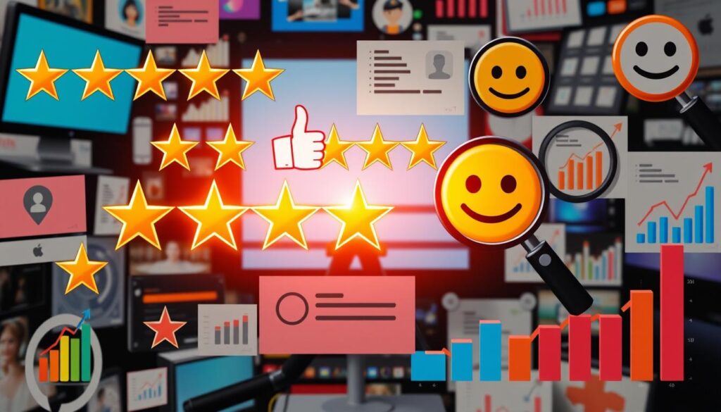 Types of customer reviews